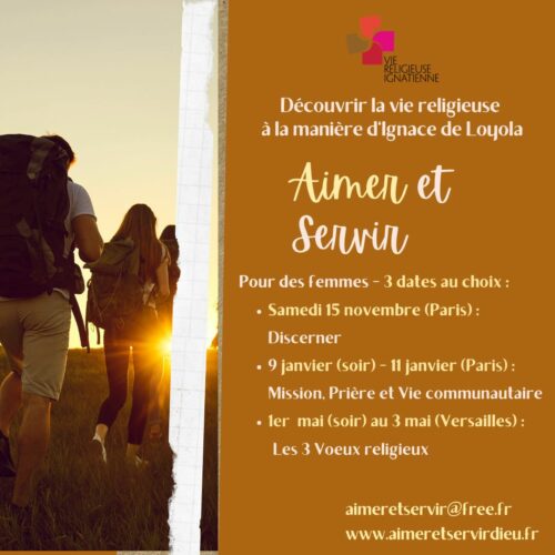 Dates 2025-2026 du parcours Aimer et Servir